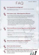 Load image into Gallery viewer, LORDE + BELLE : RegenPen™️ Weekly Cartridge - 4 pack