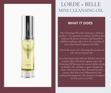Load image into Gallery viewer, LORDE + BELLE : Mini Cleansing Oil