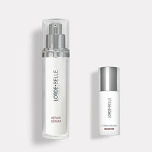 Load image into Gallery viewer, LORDE + BELLE : Repair Serum + C+ Brightening Booster Bundle