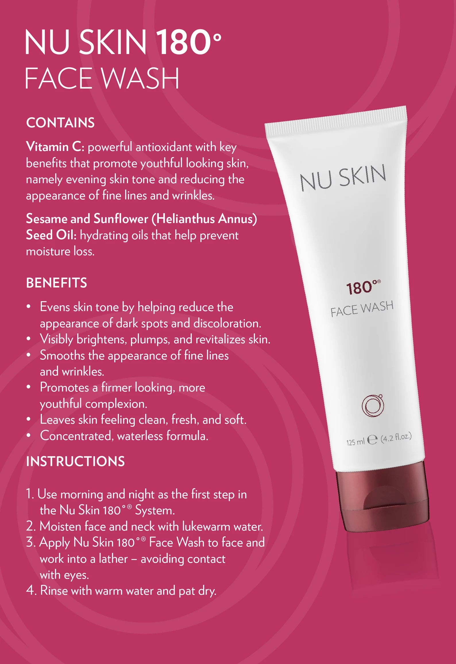 Nuskin 180 face outlet wash